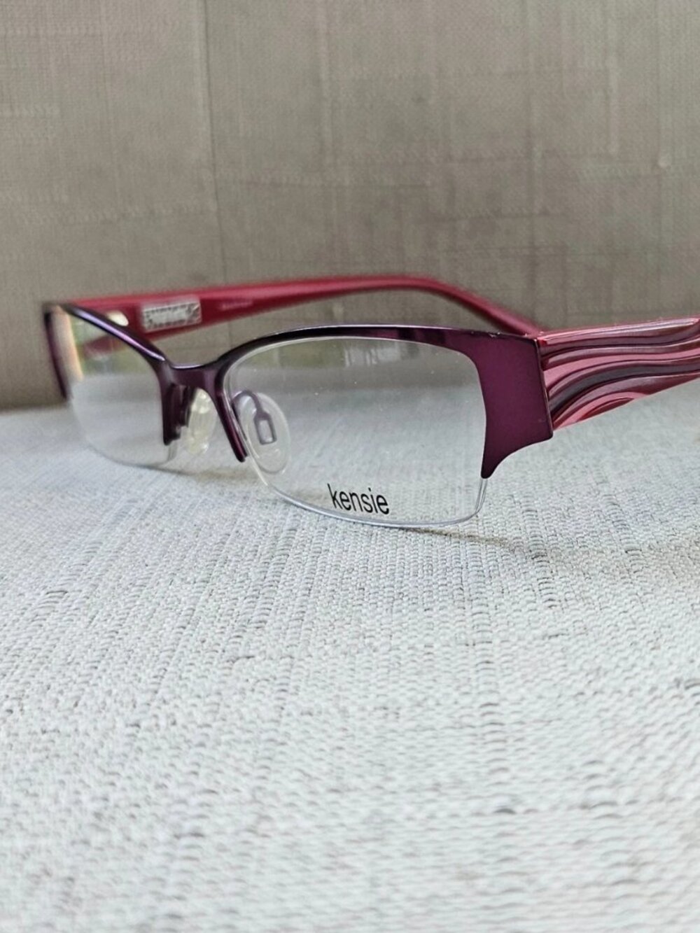 Kensie Women Glasses Frame DAYDREAM Eyewear Half Rim Glasses New